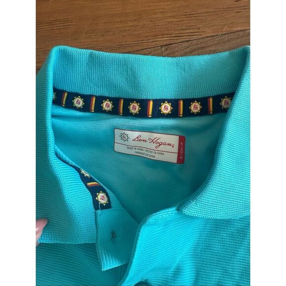 Ben Hogan Men’s blue polo size small m12 - Picture 4 of 5